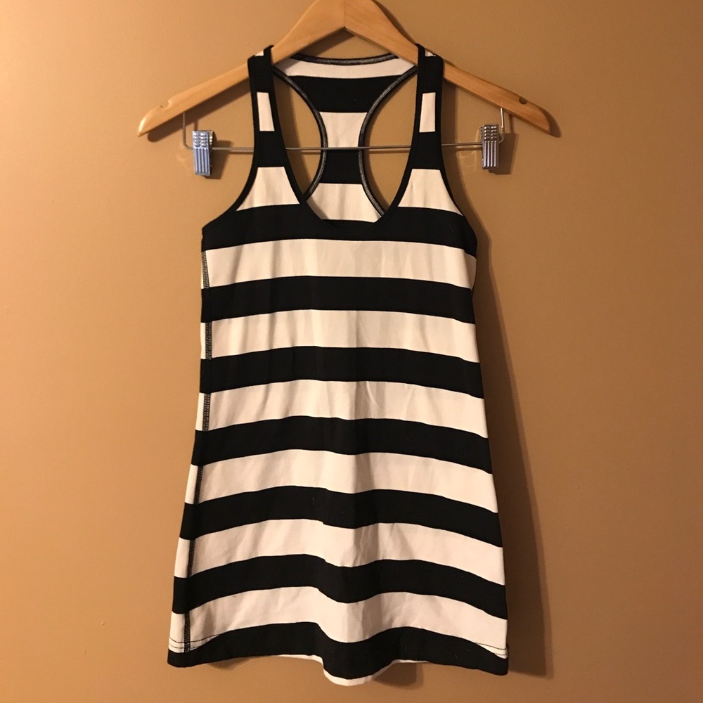 Lululemon striped tank